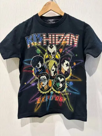 키시단 CANDY STRIPPER 캔디스트리퍼 콜라보 T셔츠