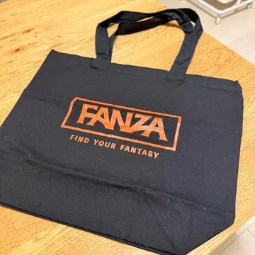 FANZA FR2 콜라보 토트백 블랙