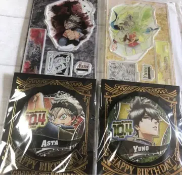 명장면 디오라마 피규어 생일 캔뱃지 블랙클로버 아스타 유노