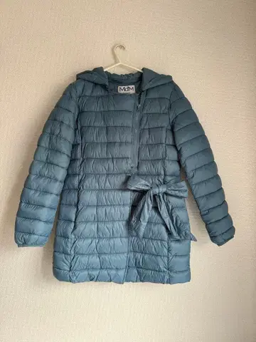 Md'M 후드 부착 다운 자켓