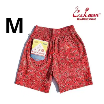 Cookman Chef Pants 셰프 팬츠 숏팬츠 페이즐리