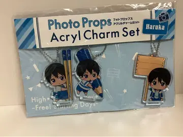 영화 하이 스피드 사진 프롭스 아크릴 참 세트 나나세 하루카