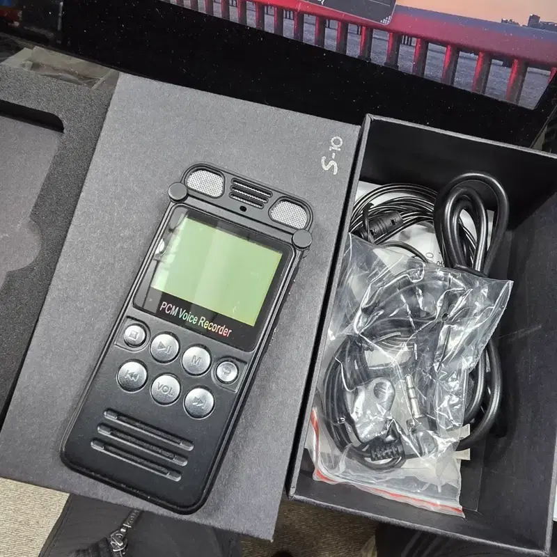 PCM Voice Recorder S-10 녹음기 풀세트