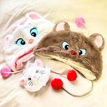 디즈니 마리 베를리오즈 팬캡 봉제 인형