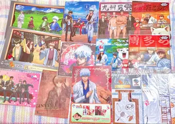 은혼 진선조 만물상 묶음 판매 클리어 파일 책받침 한정품 복권