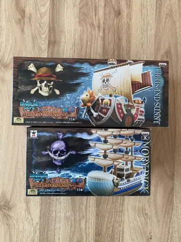 THOUSAND SUNNY & MOBY DICK 피규어 세트 미개봉