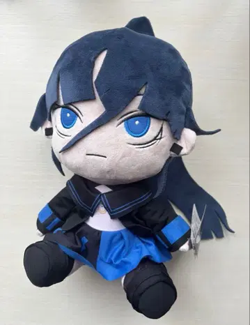 Ado BIG 봉제 인형 셧업 입 다문 라운드 원