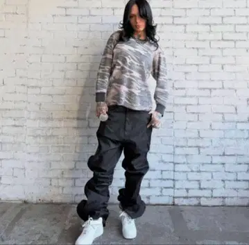 XWORE / RAW WAVED DENIM PANTS