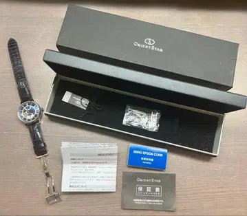 ORIENT STAR RK-AM0002L 자동 와인딩 네이비 일본 정품