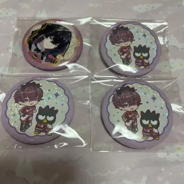 니지산지 산리오 오리엔스 사에키 잇테츠 바츠마루 캔뱃지 2