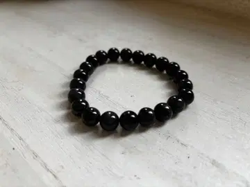 캣츠아이 블랙/래브라도 라이트 9mm 18cm 팔찌