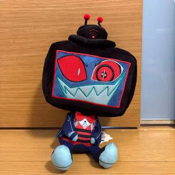 라운드원 한정판 해즈빈 호텔 앉은 봉제 인형 복스