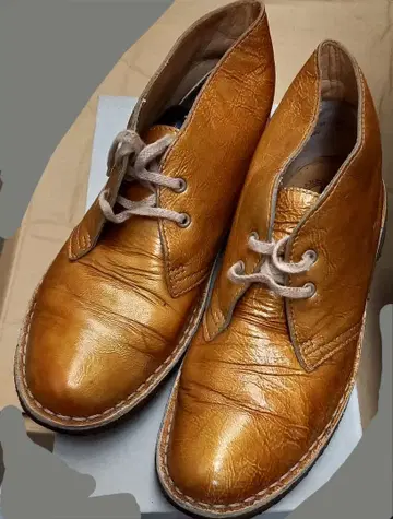 클락스 에나멜 처카 부츠 데저트 부츠 GB5 US7