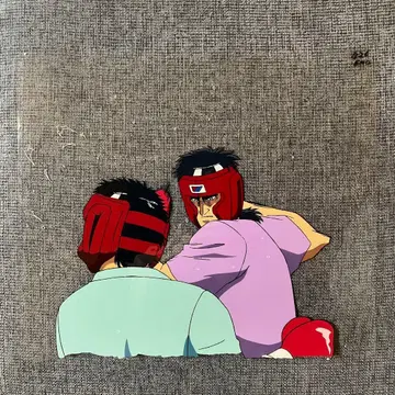 더 파이팅 애니메이션 셀화 마시바 료 B26 END