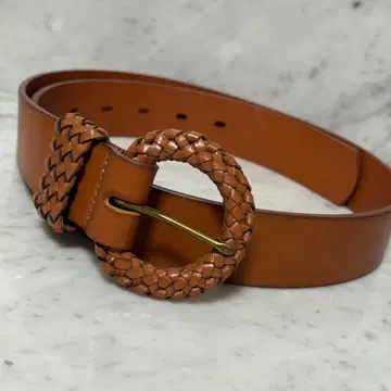 천연 가죽 Leather 아메리칸 이글 벨트 넓은 폭 메쉬 심플