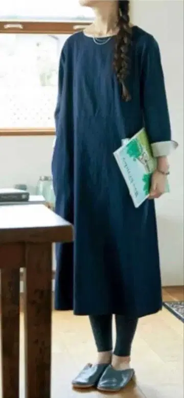 펠리시모 Sunny clouds 써니클라우드 코튼 린넨 원피스