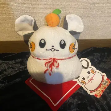 포켓몬 센터 한정판 설날 데덴네 봉제 인형 카가미모치