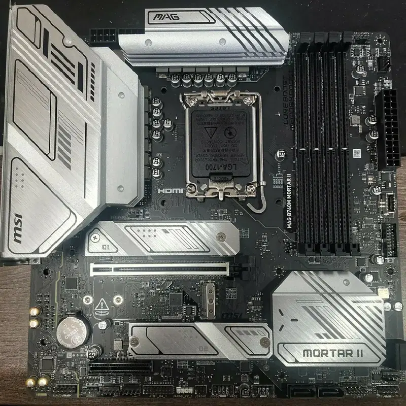MSI MAG B760M MORTAR II 메인보드