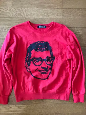 버디 홀리 MACKDADDY BRAND 맨투맨 레드