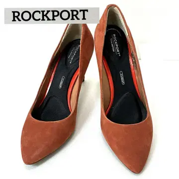 ROCKPORT 락포트 오렌지 스웨이드 펌프스 23cm