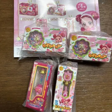 오쟈마녀 도레미 미니어처 패키지 컬렉션 가챠 4개 세트