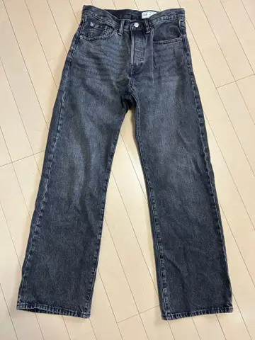 블랙 데님 페이드 90s loose GAP