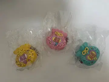 최고심 해피 복조리 가챠가챠 노랑 핑크 스카이블루