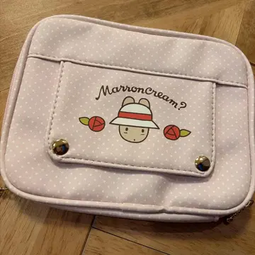 산리오 마론 크림 아베일 멀티 파우치 티슈 케이스 미사용 새상품