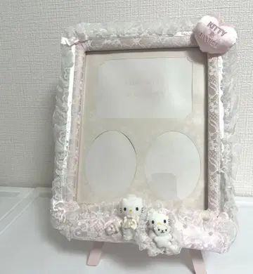 초레어 헬로키티 브라이덜 결혼식 사진 액자 웨딩