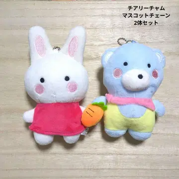 치어리참 마스코트 키체인 산리오 2체 세트