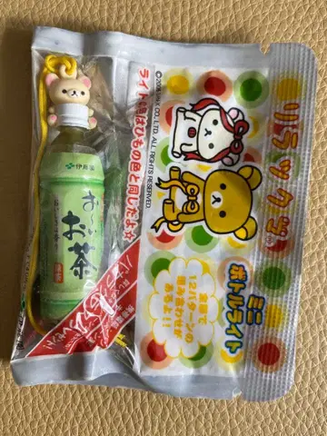 새상품 미개봉 코리락쿠마 미니 보틀 라이트 스트랩 헤이세이 레트로 굿즈