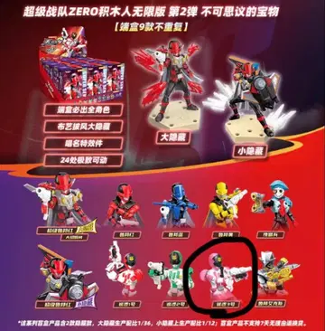 기묘적목 Keeppley 슈퍼전대 무한판 제2탄 루팡패트롤 패트렌 3호