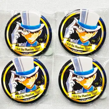 호쿠에이정 코난 백화점 가챠 캔뱃지 괴도 키드 명탐정 코난 쿠로바 카이토