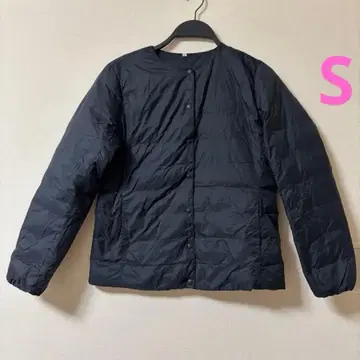 새상품급 무인양품 여성용 노카라 다운 자켓 S 사이즈