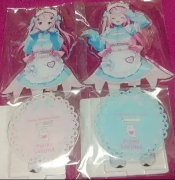 유키 사쿠나 오모테냐시루~무 아크릴 스탠드 2종 세트 스카이트리 빌리지