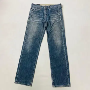 Y2K 마리떼 프랑소와 저버 데미지 가공 데님 팬츠