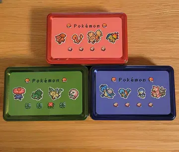 멜리 초콜릿 포켓몬 불 풀 물 캔 세트