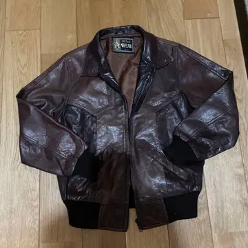 [90s] [천연 가죽] G-1 A-2 플라이트 가죽 자켓