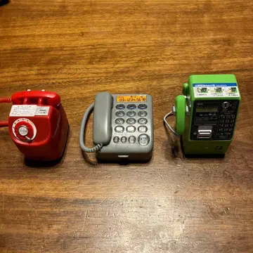 가챠 NTT 공중전화 미니어처 컬렉션 공중전화 외