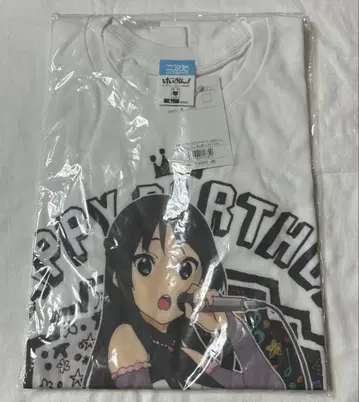 [ 미개봉 미사용 ] 케이온! T셔츠 L사이즈 카키후라이 아키야마 미오