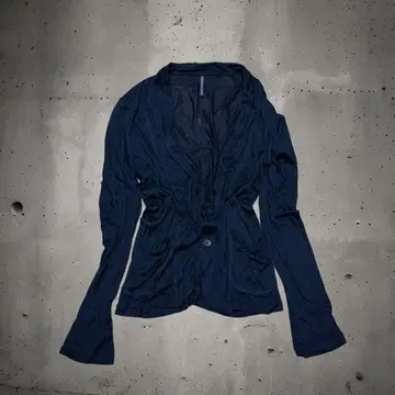 y2k 00s NEIL BARRETT 가디건 다크 코어 V계 헤이세이