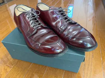 Alden 알든 54321 V 칩 코도반 버건디 9D