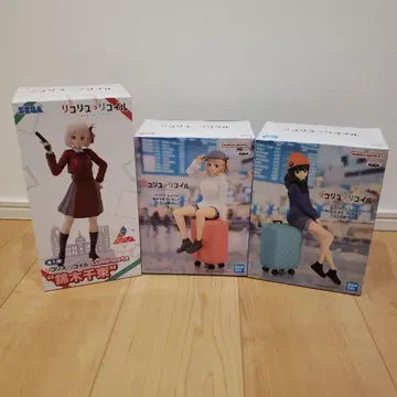 SEGA, BANDAI 피규어 니시키 치즈루, 이노우에 타키나 3체 세트