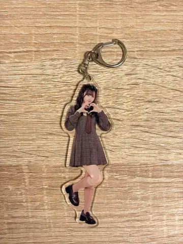 Pixelribbon 아크릴 키링 발렌타인 하시모토 에나