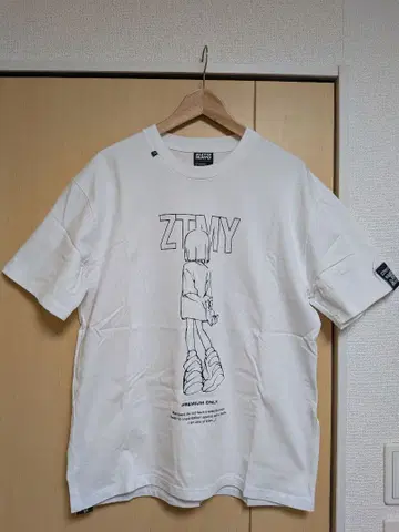 ZTMY 화이트 T셔츠 프리미엄 L 사이즈