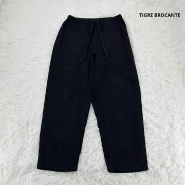 TIGRE BROCANTE 이지 팬츠 블랙 타고사쿠 S