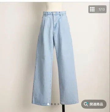 시크릿 데님 짚소필라 라이트 블루 36