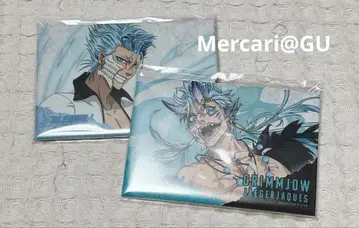 BLEACH 그림죠 브레솔 스퀘어 캔뱃지 2종 세트