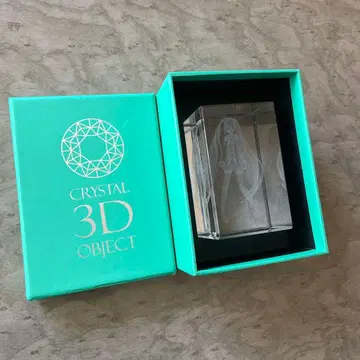 [ 하츠네 미쿠 ] 3D 크리스탈 오브제 피규어 카가미네 린 렌 미쿠