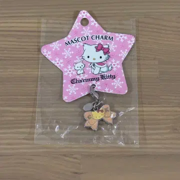 챠미키티 마스코트 참 리본